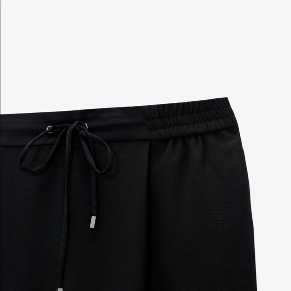 Zara High Wasted Black Pants - Picture 3 of 6